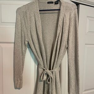 Tan cardigan